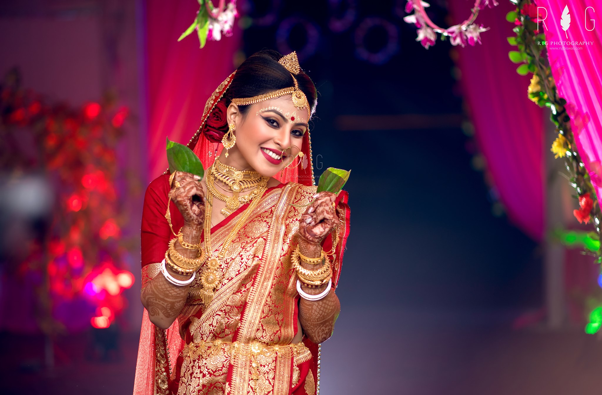 Bridal deals bengali saree